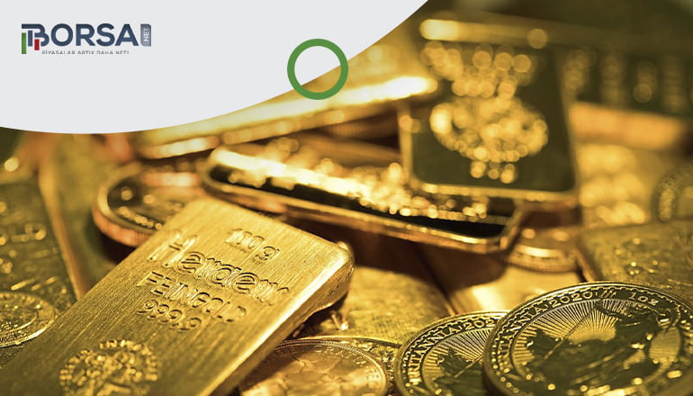 Ons Altın, iki haftanın en yüksek seviyesi olan 1.675 dolara ulaştı